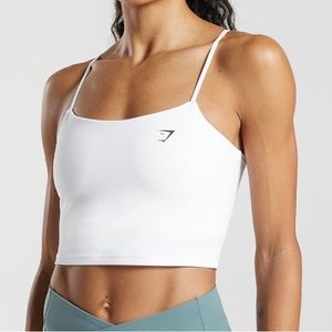 Gymshark Strappy Crop Cami Tank - L